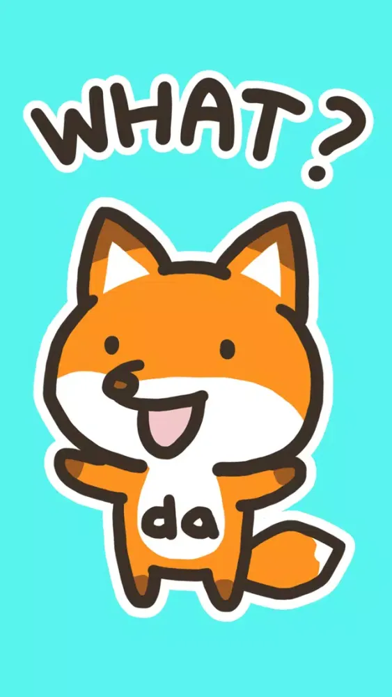 da Fox Animated Stickers سکرین شاٹس