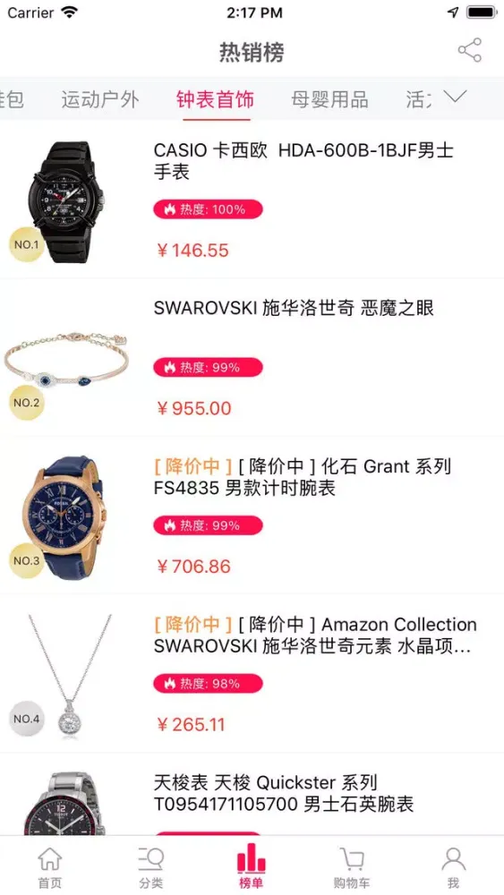 Capturas de tela do 名表商城-奢侈品全球购必要之选