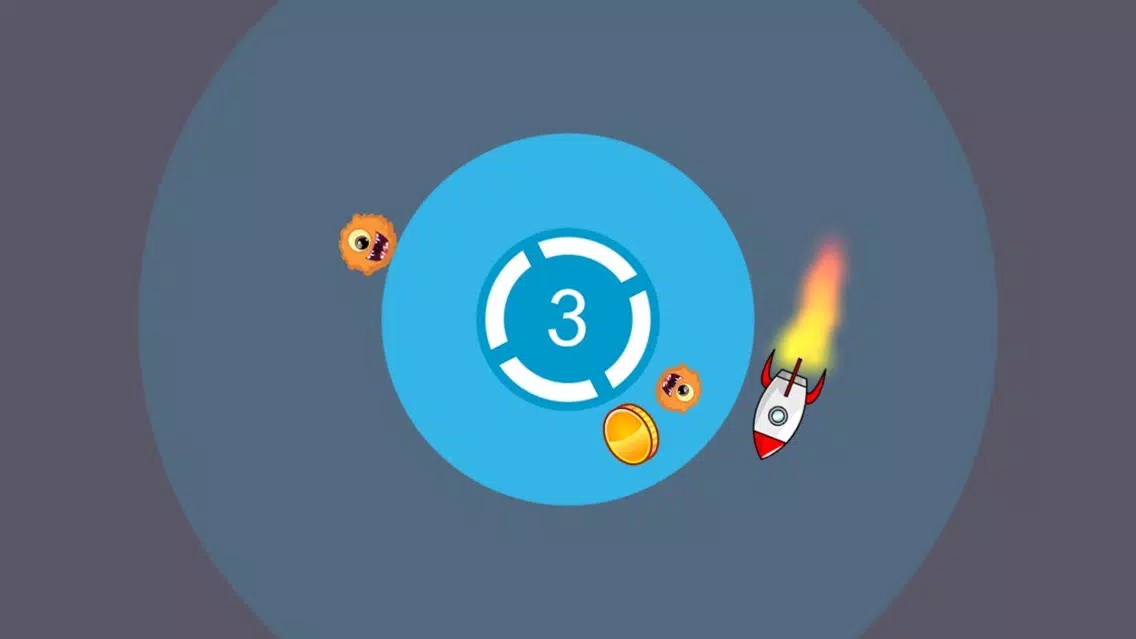Circle Space - relax game Ekran Görüntüleri