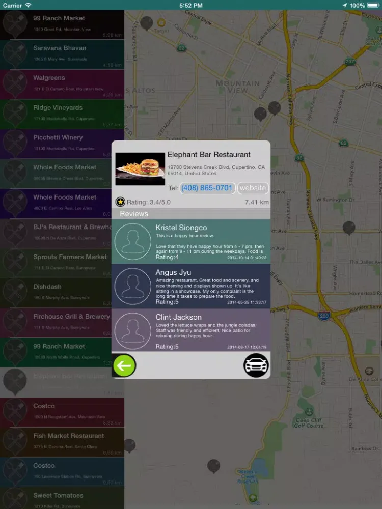 radar@me iPad  স্ক্রিনশট