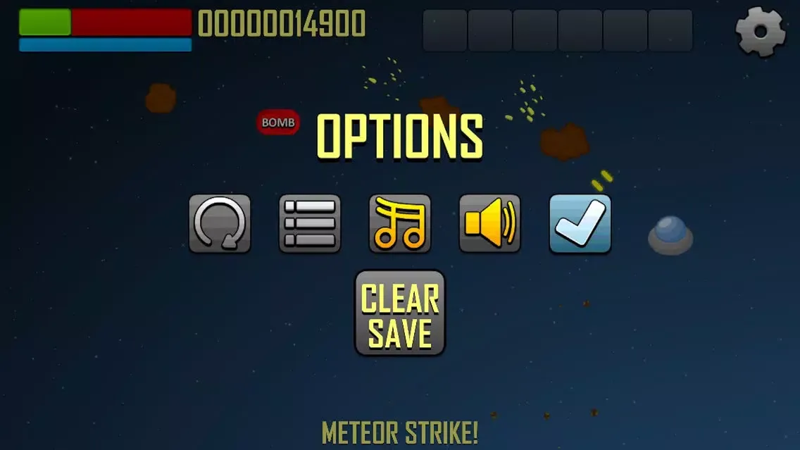 ภาพหน้าจอของ Xenon Space