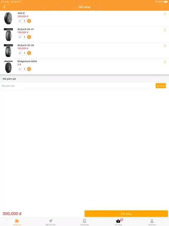 Скриншоты CarSpa Huế iPad 