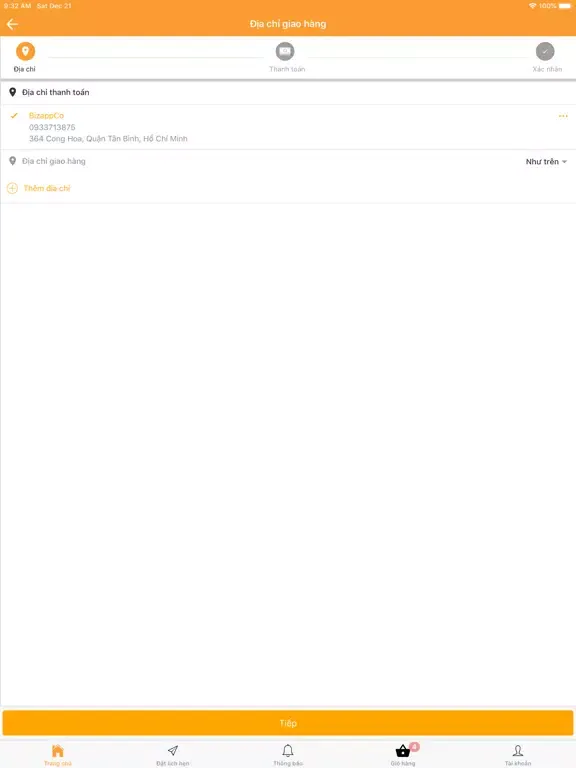 Скриншоты CarSpa Huế iPad 
