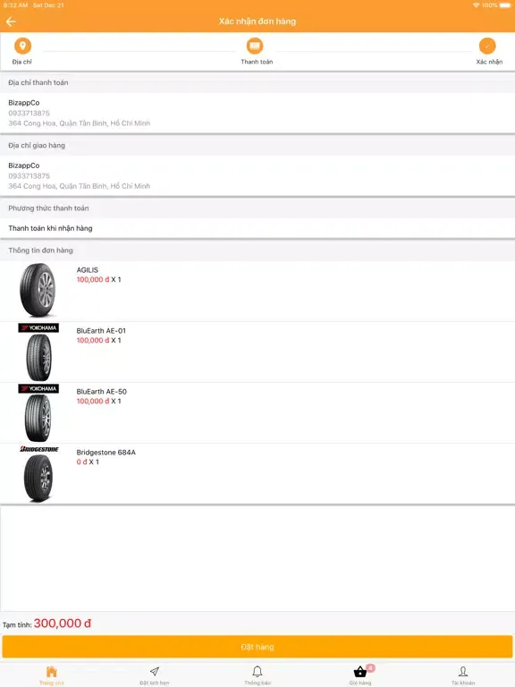 Скриншоты CarSpa Huế iPad 