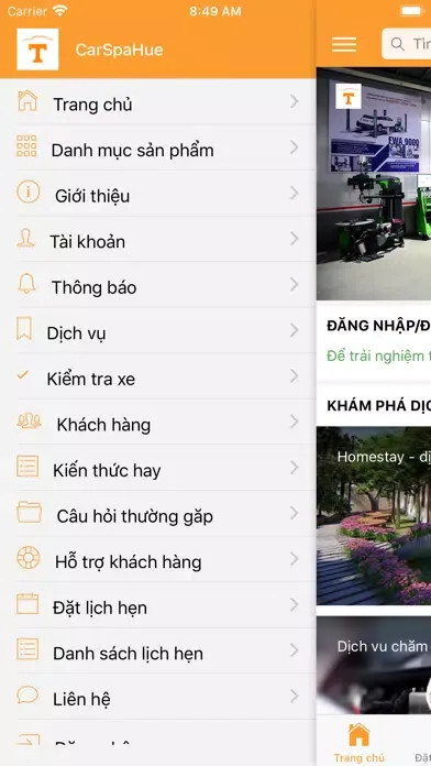 Скриншоты CarSpa Huế