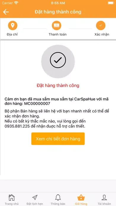Скриншоты CarSpa Huế