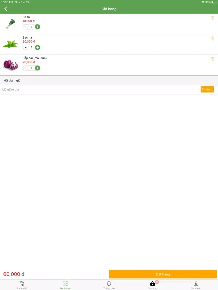 Capturas de pantalla de Lực Điền Farm iPad 