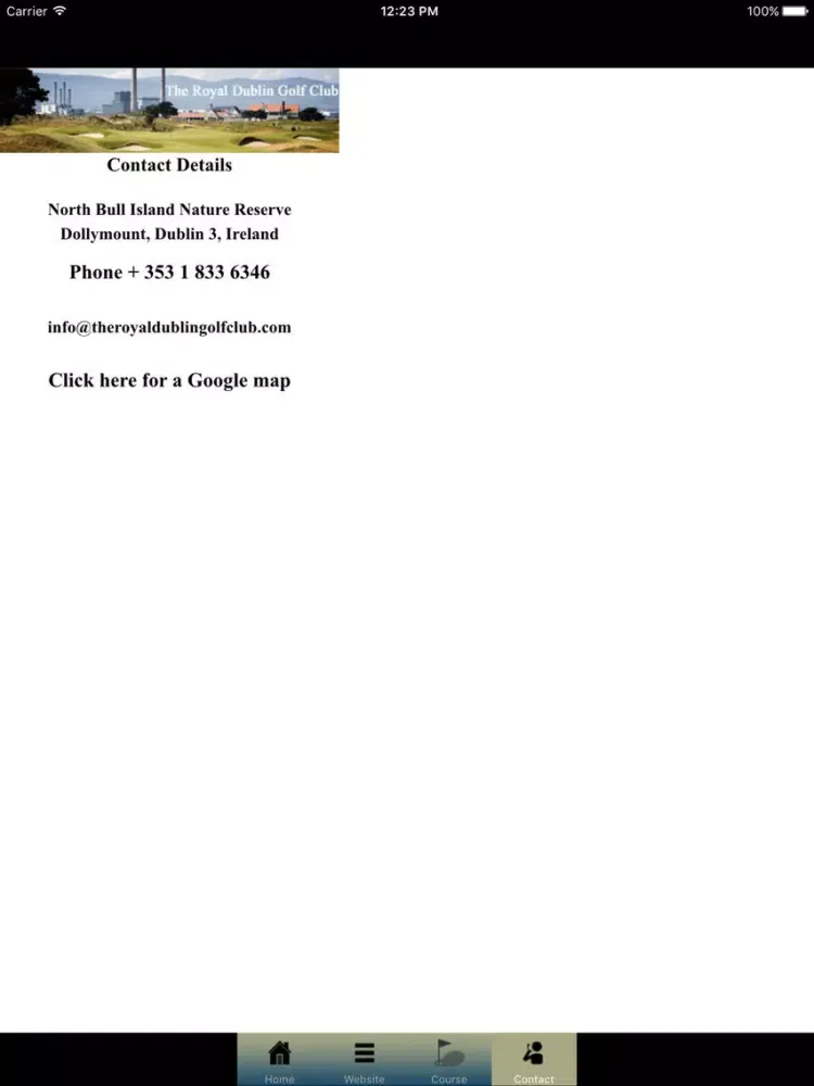 The Royal Dublin Golf Club iPad  سکرین شاٹس