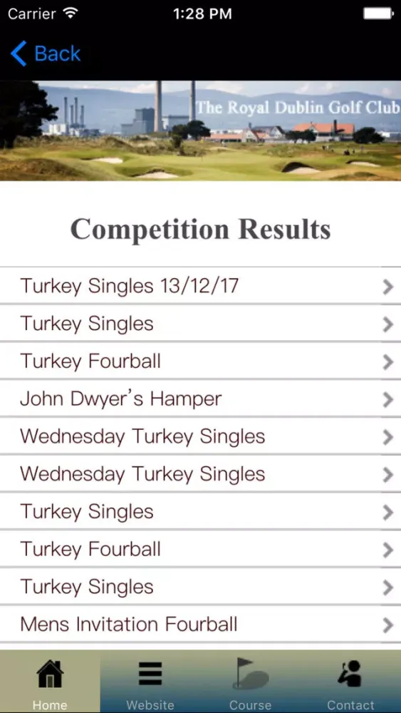 The Royal Dublin Golf Club سکرین شاٹس