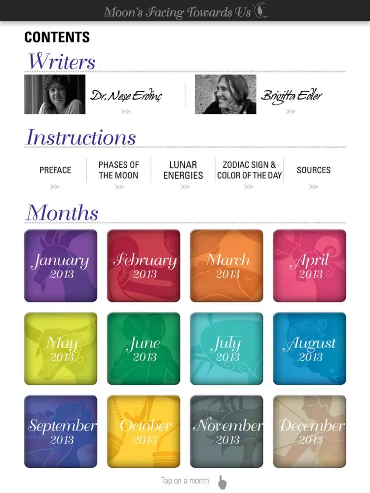 Capturas de pantalla de Lunar Calendar '13 iPad 