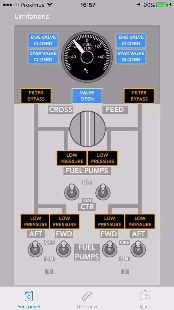 B737 NG fuel system应用截图