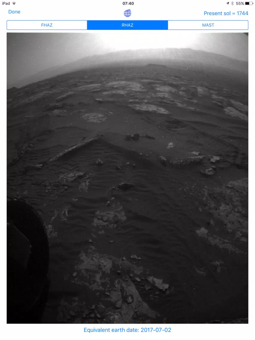 Explore Mars iPad  Screenshots