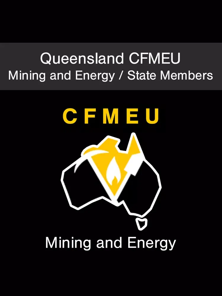 ภาพหน้าจอของ Queensland CFMEU Mining and Energy State Members iPad 