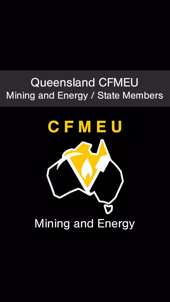 ภาพหน้าจอของ Queensland CFMEU Mining and Energy State Members
