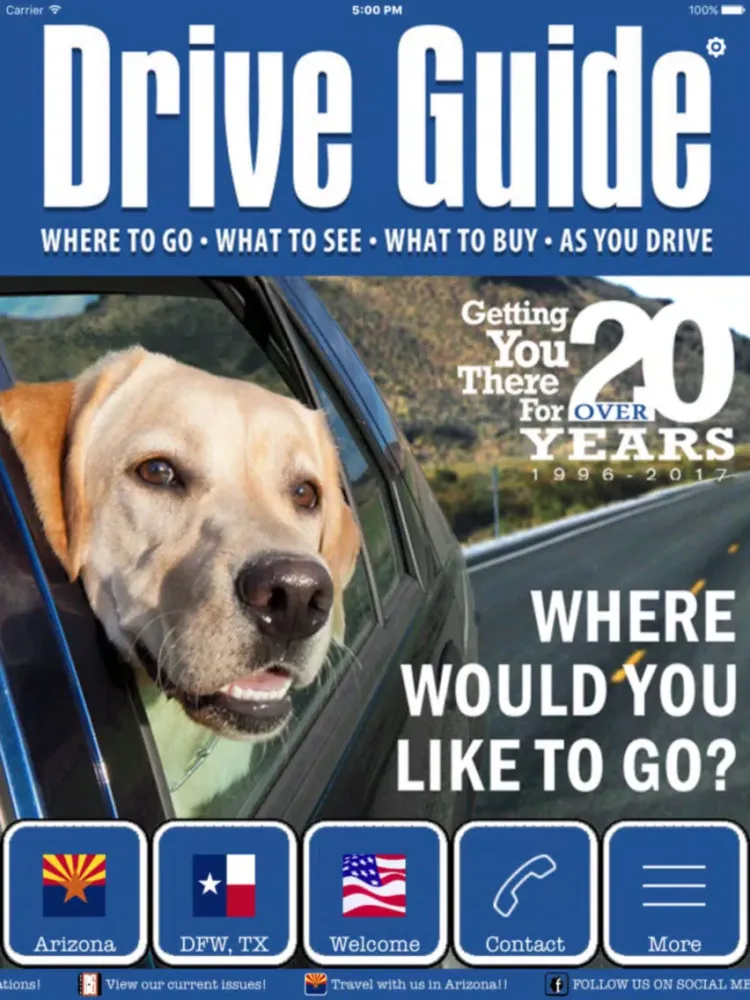 ภาพหน้าจอของ Drive Guide US iPad 