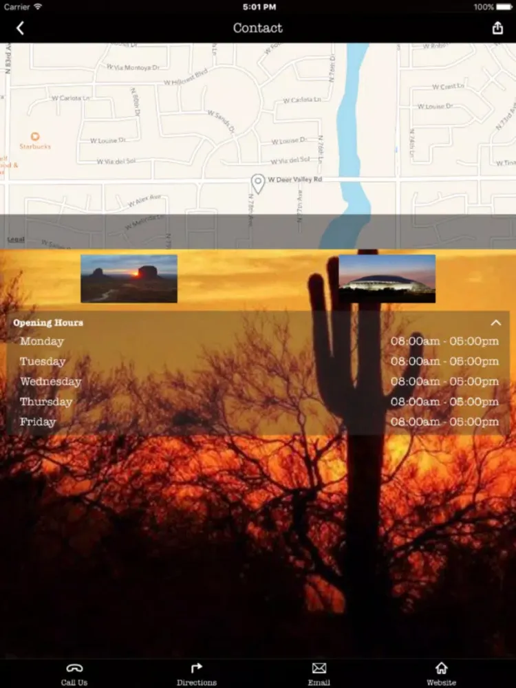 ภาพหน้าจอของ Drive Guide US iPad 
