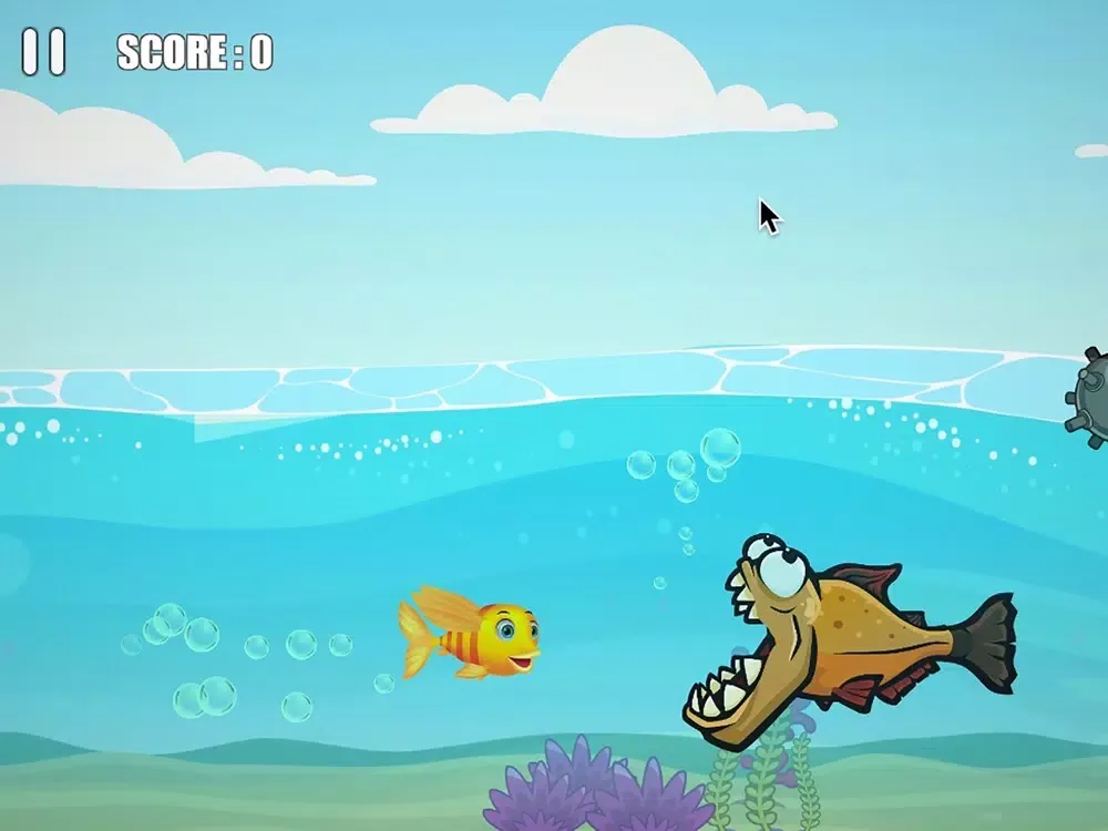 Capturas de tela do Flying Fish: Survival In Sea iPad 