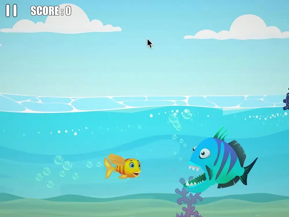Capturas de tela do Flying Fish: Survival In Sea iPad 