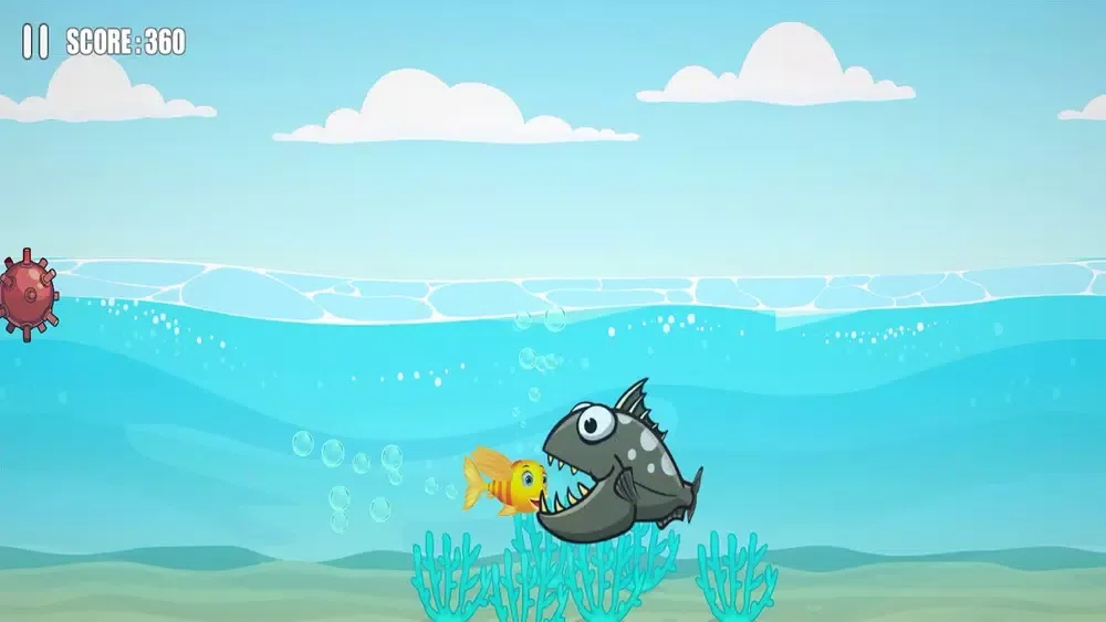 Capturas de tela do Flying Fish: Survival In Sea