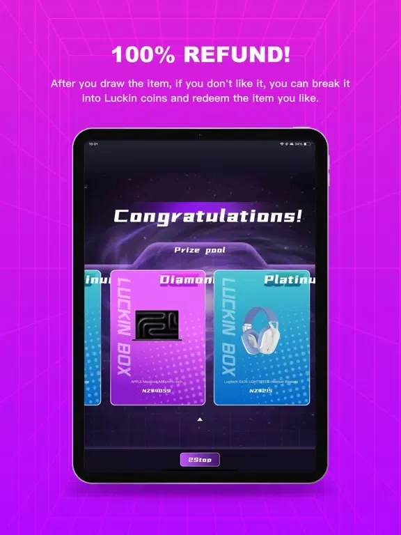 Luckin Box iPad  Ekran Görüntüleri