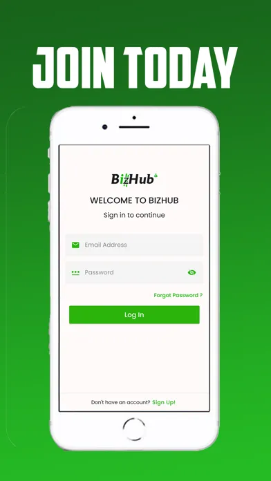 Zrzuty ekranu BizHub App