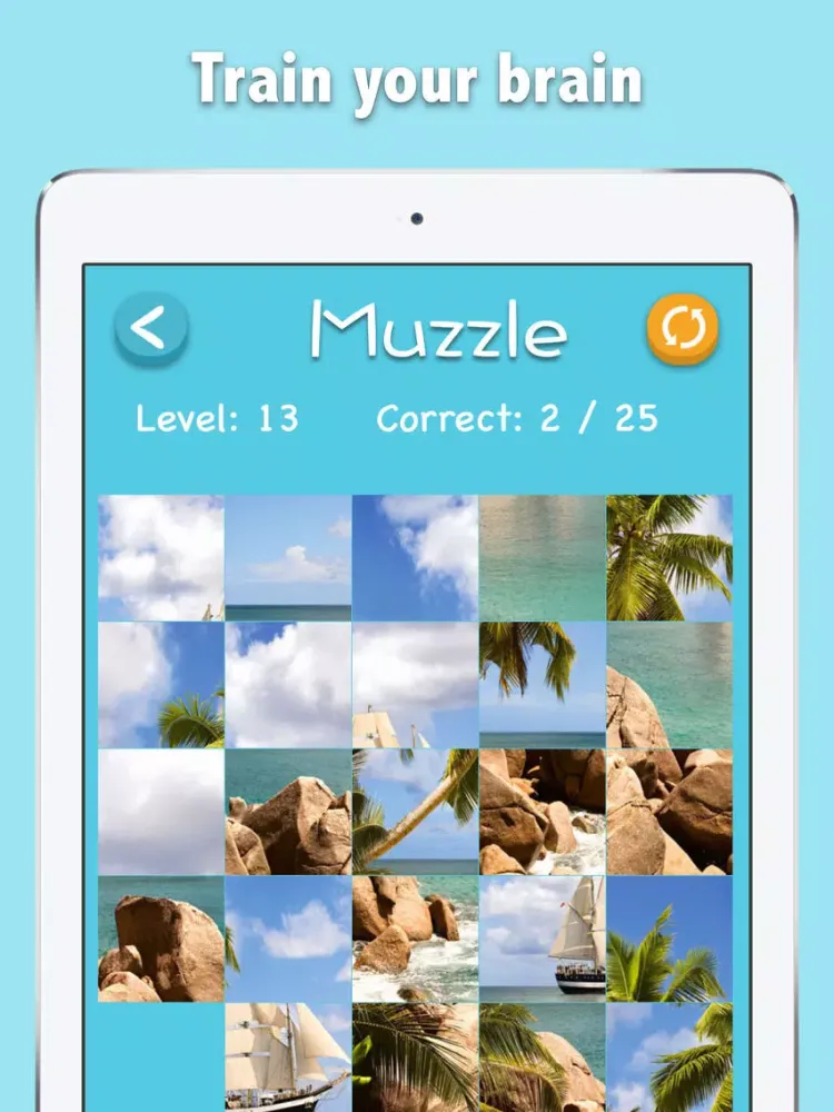 Скриншоты Muzzle: Images and Numbers Free Puzzle Challenge iPad 