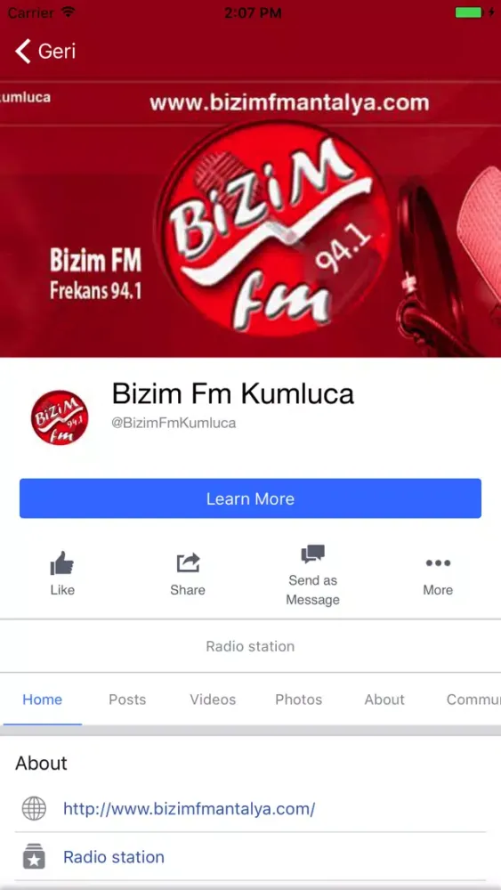 Скриншоты Bizim Fm Antalya