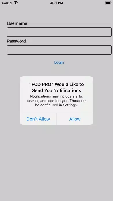 Capturas de tela do FCD PRO