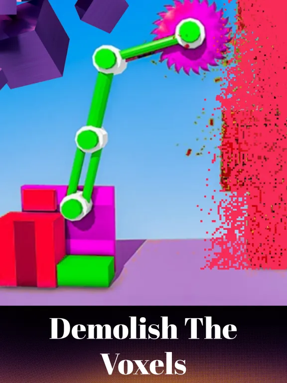 Capturas de pantalla de Voxels Crusher- Teardown iPad 