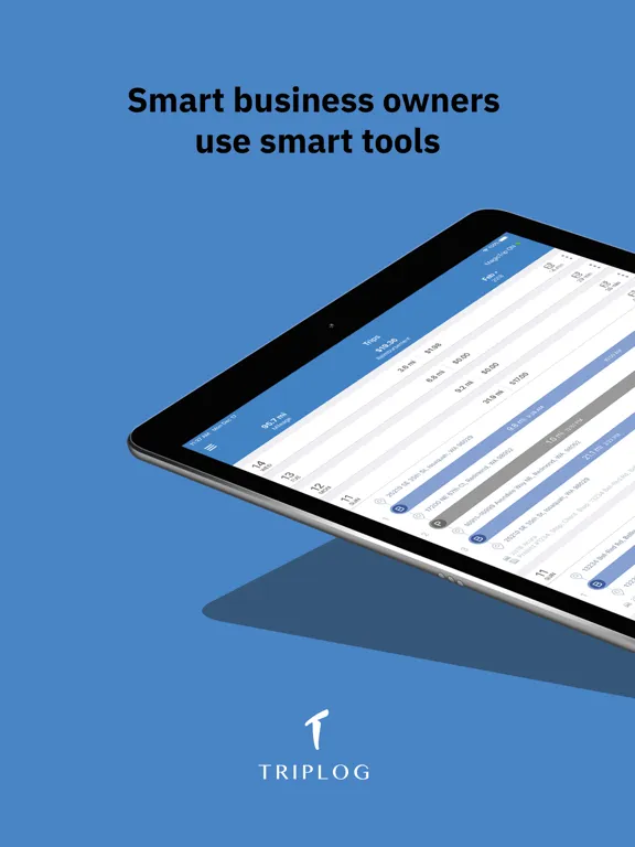 Zrzuty ekranu TripLog: Mileage Tracker & Log iPad 