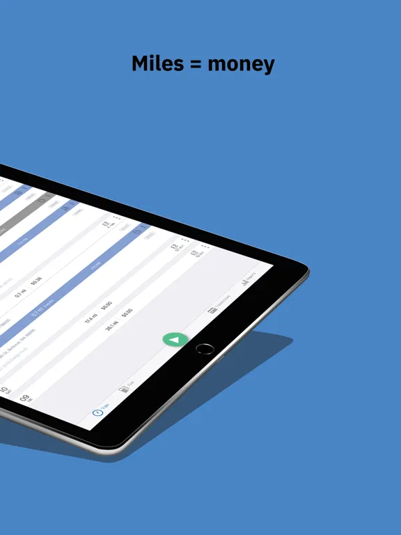 Zrzuty ekranu TripLog: Mileage Tracker & Log iPad 