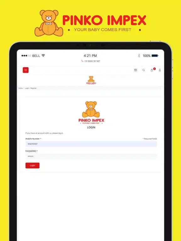 Capturas de pantalla de Pinko Impex - Baby Products iPad 