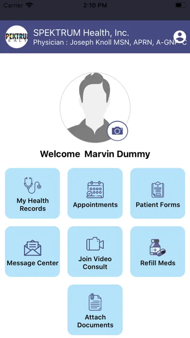 Spektrum Health Screenshots