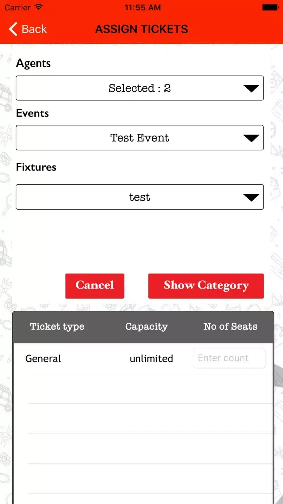 @Tickets Screenshots