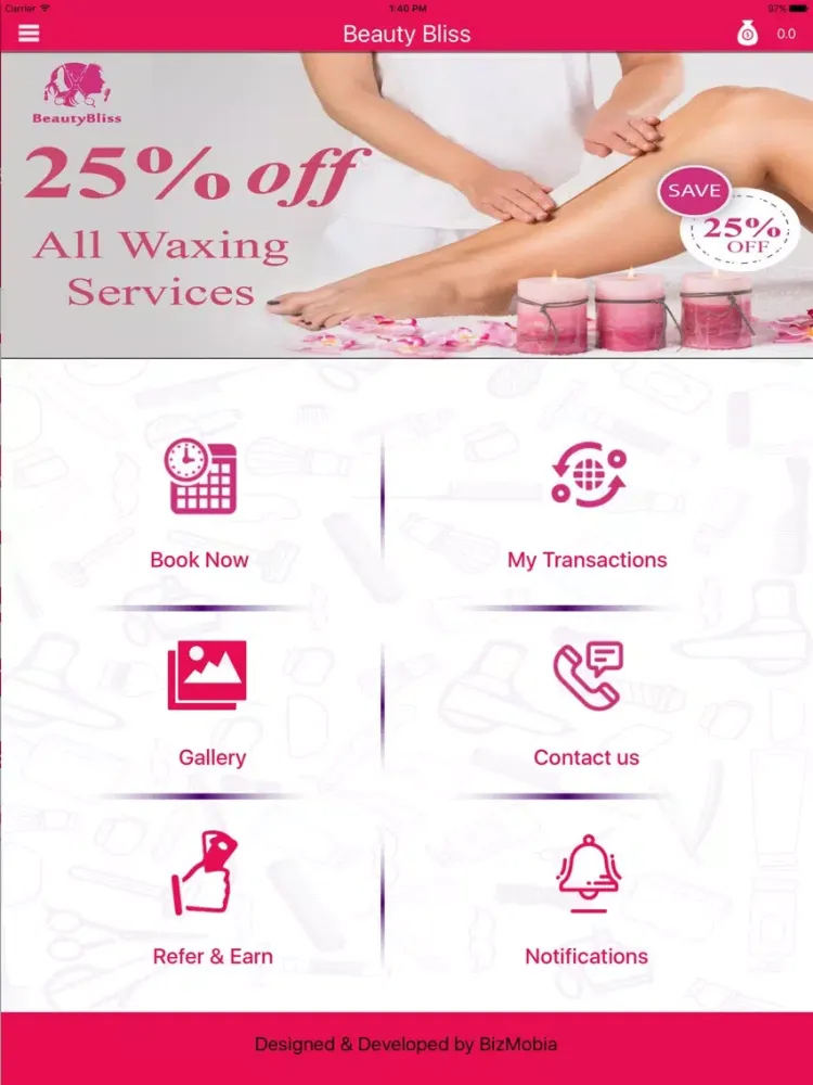 Beauty Bliss iPad  Ekran Görüntüleri