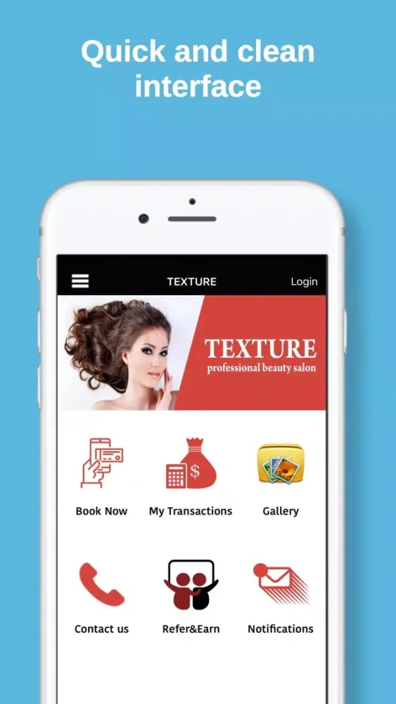 Tangkapan layar TEXTURE BeautySalon Moti Nagar