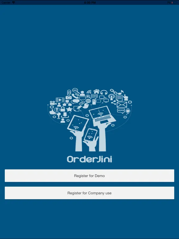 Mobijini - Orderjini iPad 應用截圖