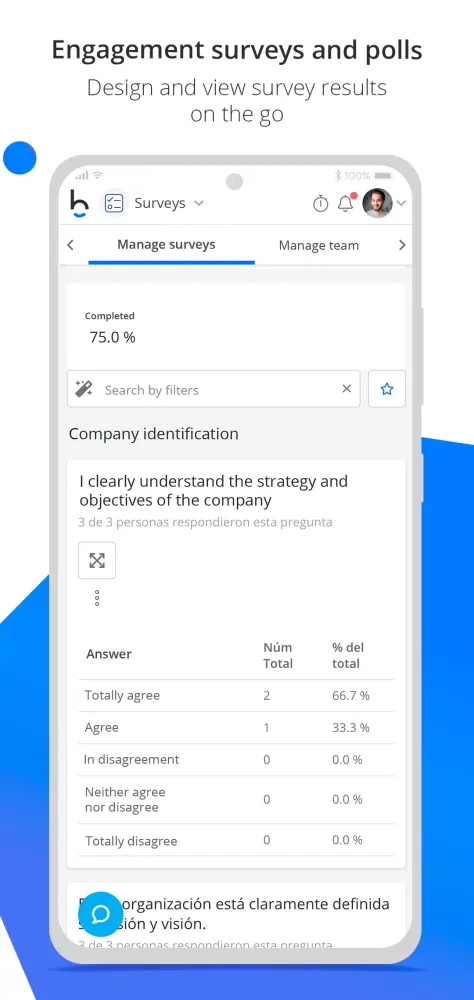 Bizneo's Human Resources App Screenshots