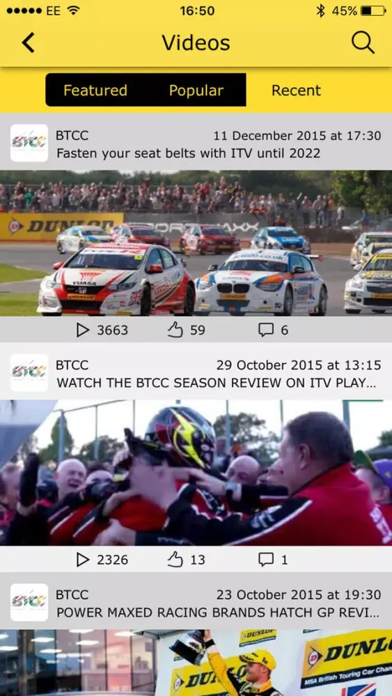 BTCC Race Day স্ক্রিনশট