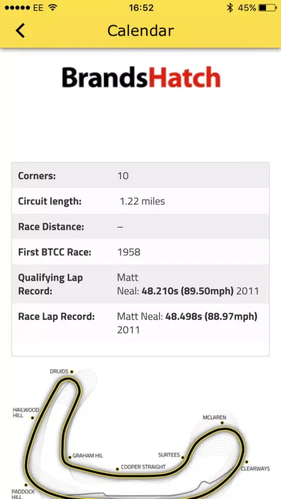 BTCC Race Day স্ক্রিনশট