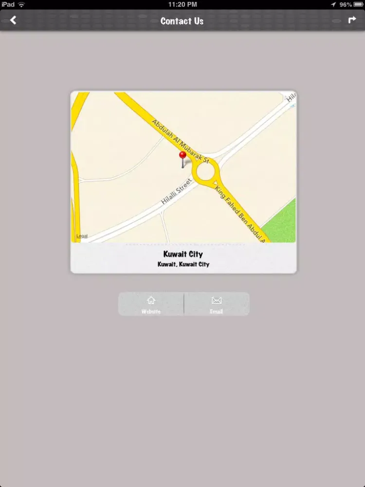 KWD - الدليل الكويتي للمواقع الإلكترونية iPad  Screenshots