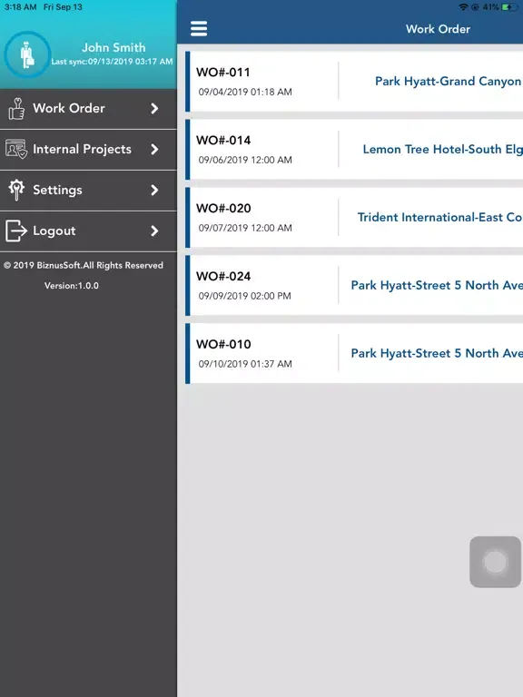 Field Service for KEC iPad  Screenshots