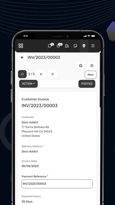 Spiffy: Odoo Mobile App سکرین شاٹس
