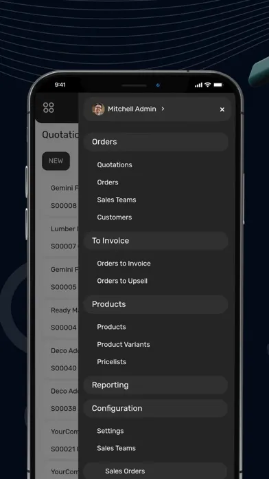 Spiffy: Odoo Mobile App سکرین شاٹس