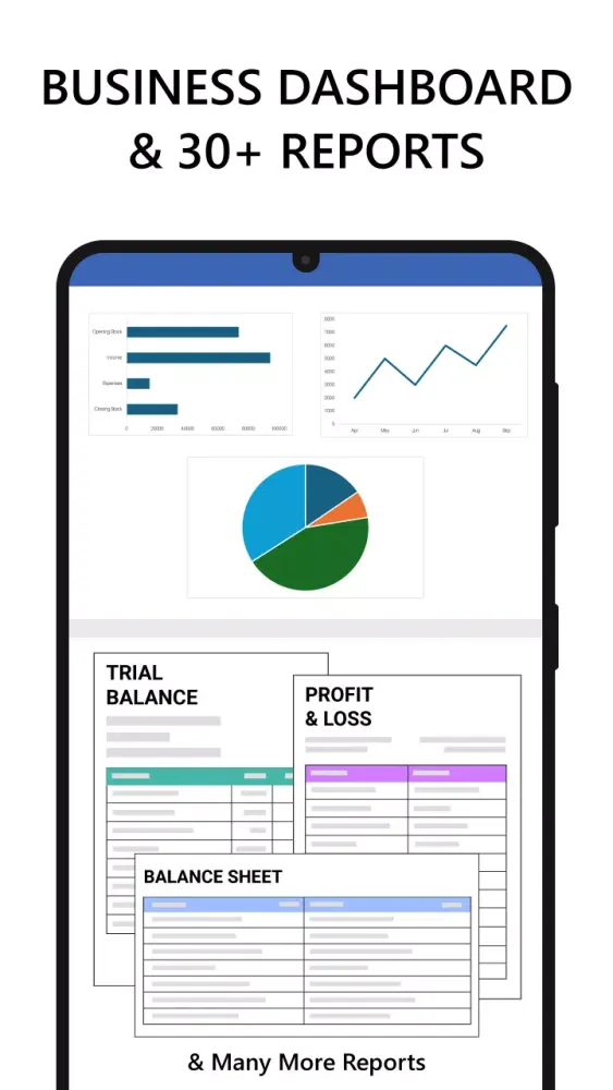 Billing App - GST, Accounting Screenshots