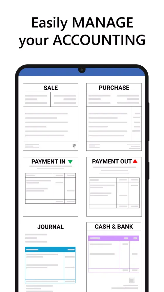 Billing App - GST, Accounting Screenshots