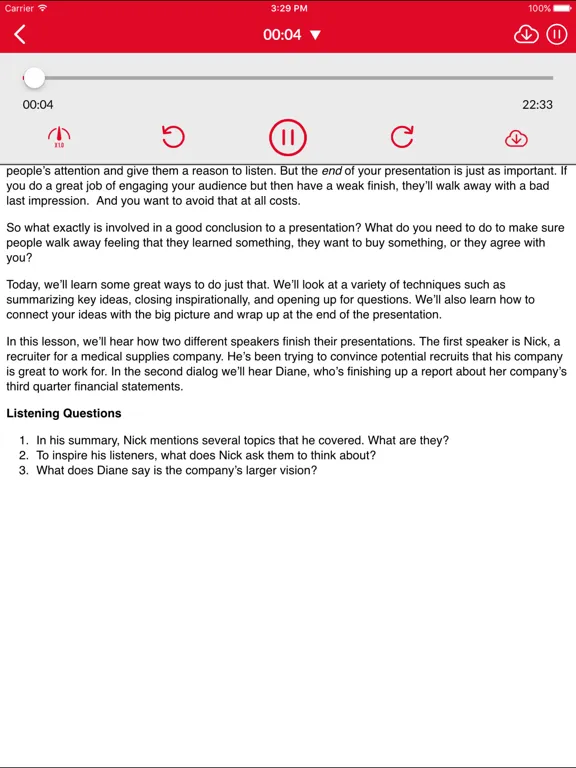 Business English App by BEP iPad  Ekran Görüntüleri
