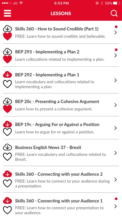 Business English App by BEP Ekran Görüntüleri