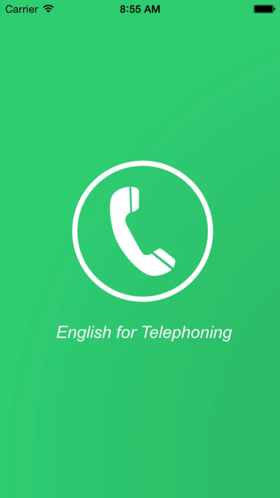 Tangkapan skrin English for Telephoning by Business English Pod
