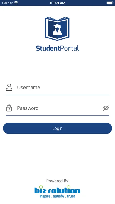 Tangkapan layar Phum Student Portal